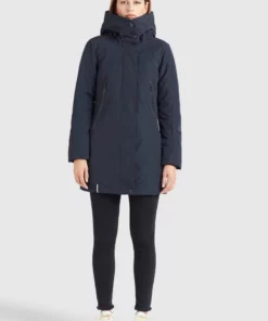 Khujo VIONA - Abrigo De Invierno - Dunkelblau, Mujer -Tienda de ventas KHUJO d338c29ff9bd48a99836340b45177d4f