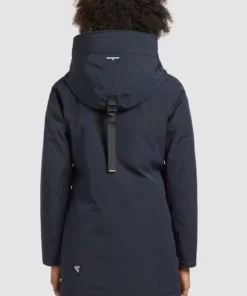Khujo VIONA2 - Abrigo De Invierno - Dunkelblau, Mujer -Tienda de ventas KHUJO d353ac88877847a5a9817eea8f18c681