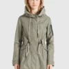 Khujo CATHARINA - Parka - Hellkhaki, Mujer