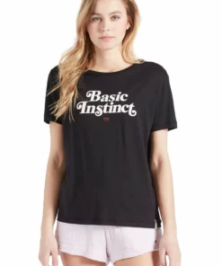 Khujo BANANI INSTINCT - Camiseta Estampada - Schwarz, Mujer
