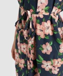 Khujo ELIZAVETA - Vestido Camisero - Xb8 Rose Hawaiian Floral Aop, Mujer -Tienda de ventas KHUJO d50951b2293d4d0cb129998321e84f7a