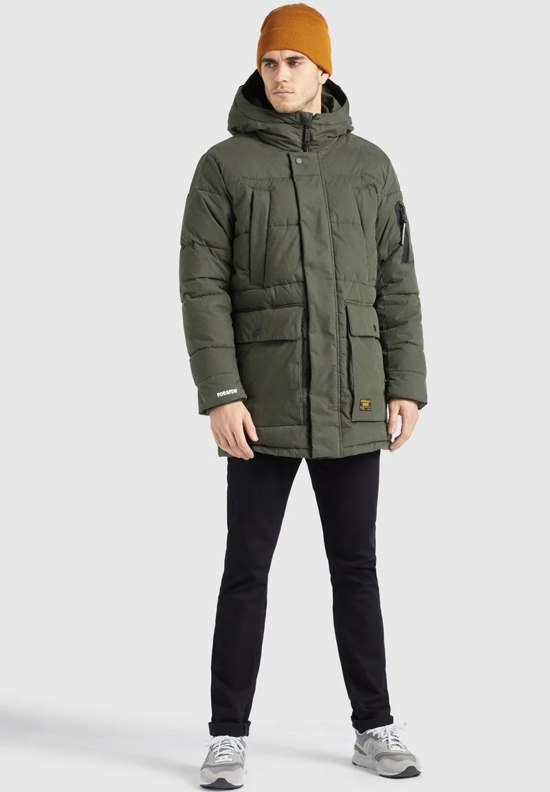 Khujo SHANCK - Abrigo De Invierno - Dunkeloliv, Hombre 2 Khujo SHANCK - Abrigo De Invierno - Dunkeloliv, Hombre - Imagen 2