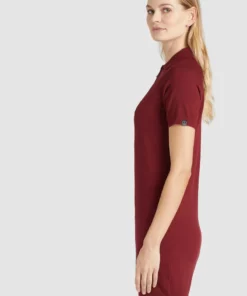 Khujo PANNA - Vestido De Punto - Dunkelrot, Mujer -Tienda de ventas KHUJO d52f54c03ea24b919393991c77ae0718