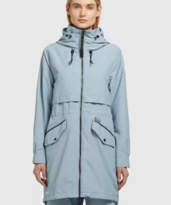 Khujo ARIANA - Parka - Hellblau, Mujer -Tienda de ventas KHUJO d57dc0182e174e4db19a1ecbc1c6b969