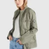 Khujo FAMKE - Chaqueta De Entretiempo - Hellkhaki, Mujer