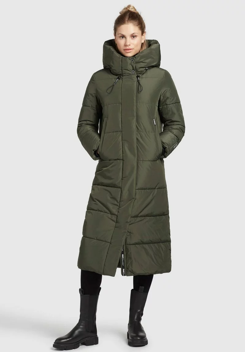 Khujo SOULANI - Abrigo De Invierno - Dunkeloliv, Mujer 1 Khujo SOULANI - Abrigo De Invierno - Dunkeloliv, Mujer