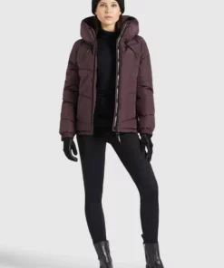 Khujo ESILA - Chaqueta De Invierno - Weinrot, Mujer