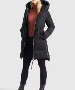 Khujo ANIVA - Abrigo De Invierno - Schwarz, Mujer -Tienda de ventas KHUJO d663194a926e426ea72fd8fc4d2f1d1e