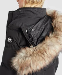 Khujo LUBECK LONG4 - Abrigo De Invierno - Schwarz, Mujer -Tienda de ventas KHUJO d6a3ac99e266410aaef41d17cf121cae