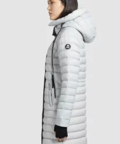 Khujo MANTEL NIANA SHINE - Abrigo De Invierno - Hellgrau, Mujer -Tienda de ventas KHUJO d72ef9feae4f4033baf76dfaf5f80203