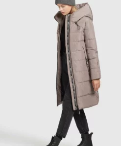 Khujo JILIAS - Abrigo De Invierno - Toffee, Mujer -Tienda de ventas KHUJO d72fdddad69e4a11ae09c13b9388192a