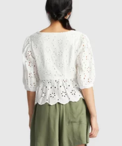 Khujo GALILEA - Blusa - White, Mujer 11 Khujo GALILEA - Blusa - White, Mujer -Tienda de ventas KHUJO d7945956367a4e74bc1bc58d3d673f76