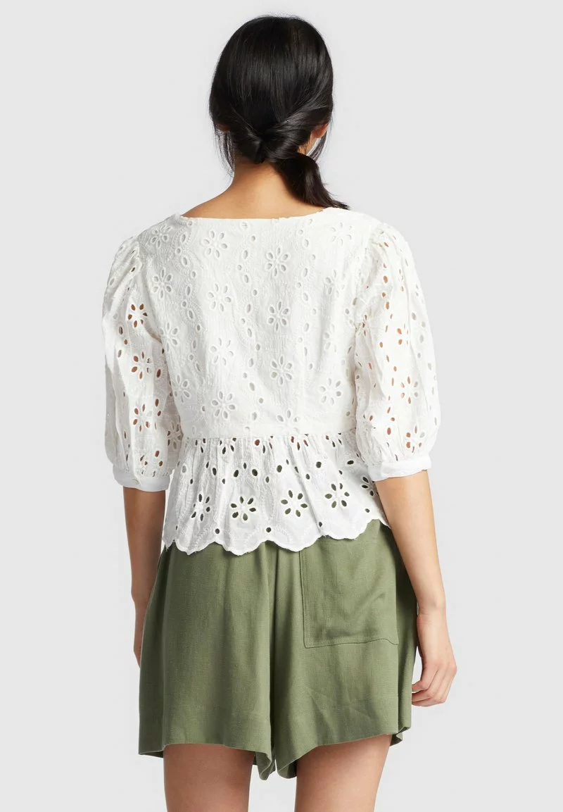 Khujo GALILEA - Blusa - White, Mujer 3 Khujo GALILEA - Blusa - White, Mujer - Imagen 3