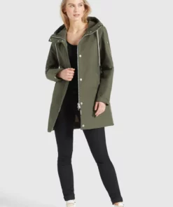 Khujo SOUS - Abrigo Corto - Oliv, Mujer -Tienda de ventas KHUJO d7d03bcdec4941ba8638b0e8768e2249