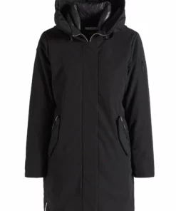 Khujo MANAMA - Abrigo De Invierno - Schwarz, Mujer -Tienda de ventas KHUJO d8d991c5d7ed42d6a3475b9551d8f4a3
