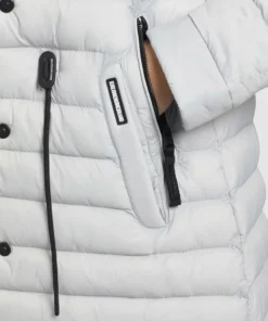 Khujo MANTEL NIANA SHINE - Abrigo De Invierno - Hellgrau, Mujer -Tienda de ventas KHUJO d8e3d00aa40e49a487df03c4a430599c