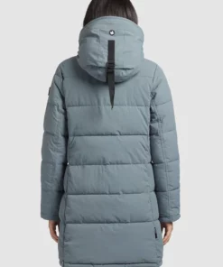 Khujo DORANA - Abrigo De Invierno - Blaugrau, Mujer -Tienda de ventas KHUJO d8e9dfc9bd644c7b94d44aaf52752a61