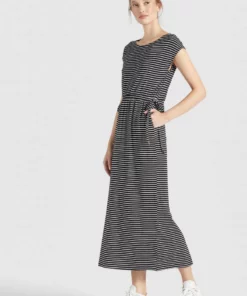 Khujo CRISTELLA - Vestido Largo - Schwarz-weiß Gestreift, Mujer 19 Khujo CRISTELLA - Vestido Largo - Schwarz-weiß Gestreift, Mujer -Tienda de ventas KHUJO d90ff268429f4fbfb396a438e1a08dcc