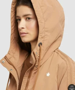 Khujo ZAHIRA3 - Chaqueta Fina - Toffee, Mujer -Tienda de ventas KHUJO d97a91f6c0c94be1906be6f982a6b53e