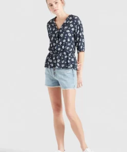 Khujo RINALDA - Blusa - Blau Weiß Geblümt, Mujer 12 Khujo RINALDA - Blusa - Blau Weiß Geblümt, Mujer -Tienda de ventas KHUJO d9aa5e4bb64e439aaed812c1216aa9a2