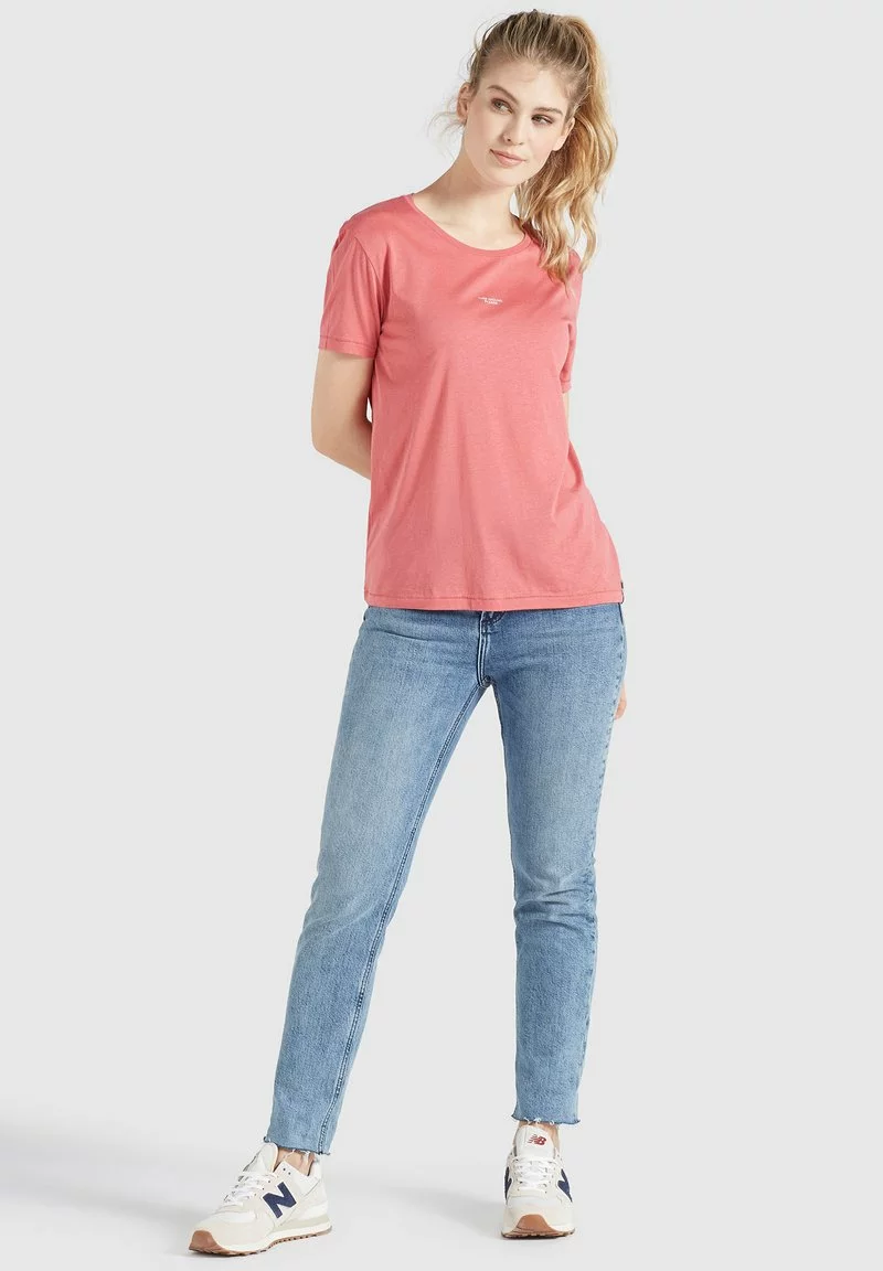 Khujo BANANI THANK YOU - Camiseta Estampada - Rosa, Mujer 2 Khujo BANANI THANK YOU - Camiseta Estampada - Rosa, Mujer - Imagen 2