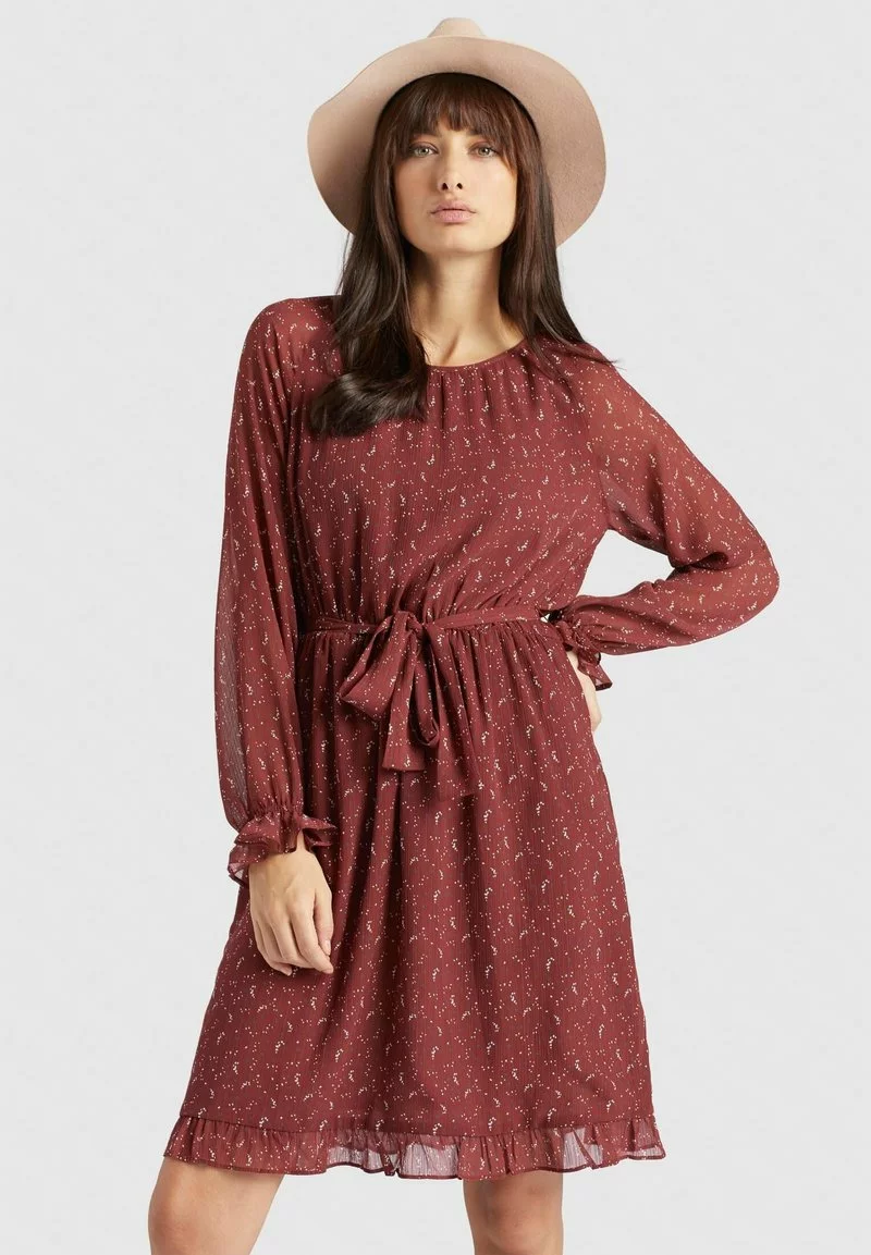 Khujo MEDUSA - Vestido Informal - Rot, Mujer 1 Khujo MEDUSA - Vestido Informal - Rot, Mujer