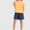 Khujo REAGAN - Camiseta Estampada - Orange, Mujer