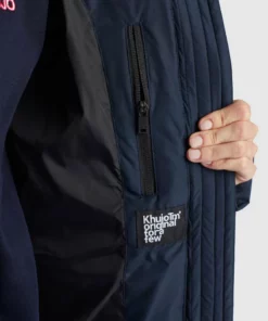 Khujo JILIAS - Abrigo De Invierno - Dunkelblau, Mujer -Tienda de ventas KHUJO db6ce93a6dde4e64995624a857061c5f