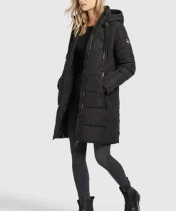 Khujo ELESSA2 - Abrigo De Invierno - Schwarz, Mujer -Tienda de ventas KHUJO dbc2929673ad462dad3e1930321b3cc4