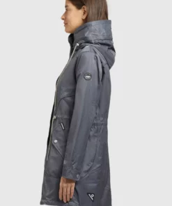 Khujo ONDA2 - Parka - Graublau, Mujer -Tienda de ventas KHUJO dbd3b9560df841bbb2c5495800734081