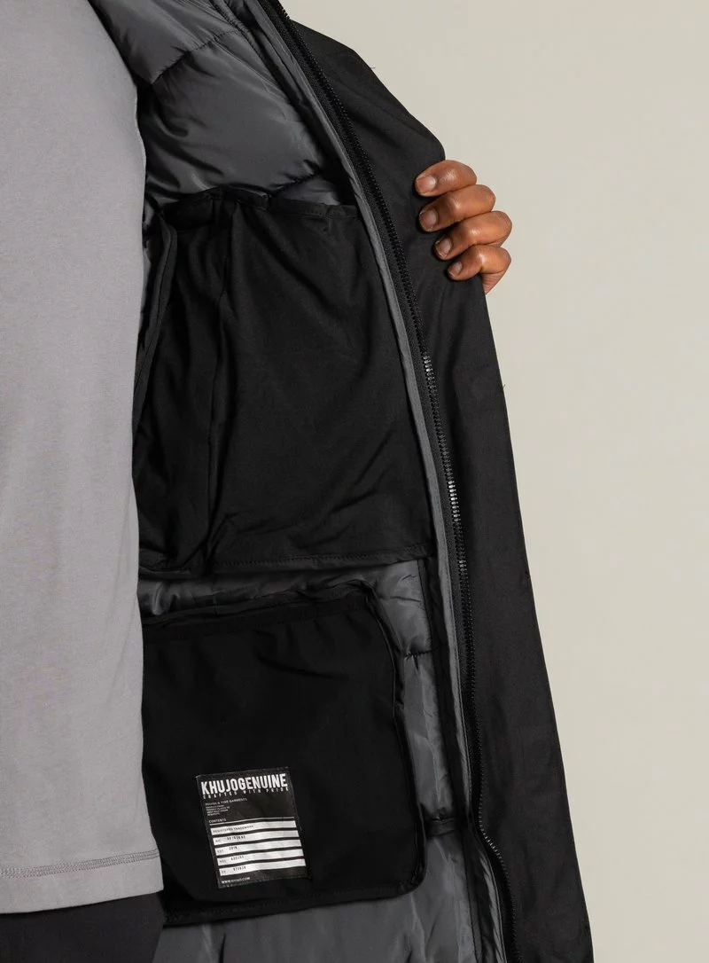 Khujo TAWAI - Abrigo De Invierno - Schwarz, Hombre 5 Khujo TAWAI - Abrigo De Invierno - Schwarz, Hombre - Imagen 5