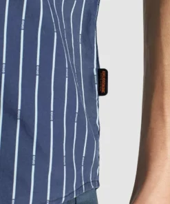 Khujo SKELTON - Camisa - Blue, Hombre -Tienda de ventas KHUJO dd98f600684e40749865407c79e082db