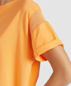 Khujo REAGAN - Camiseta Estampada - Orange, Mujer -Tienda de ventas KHUJO dda60100d3214e8f9aa3f0852c3bfe1a