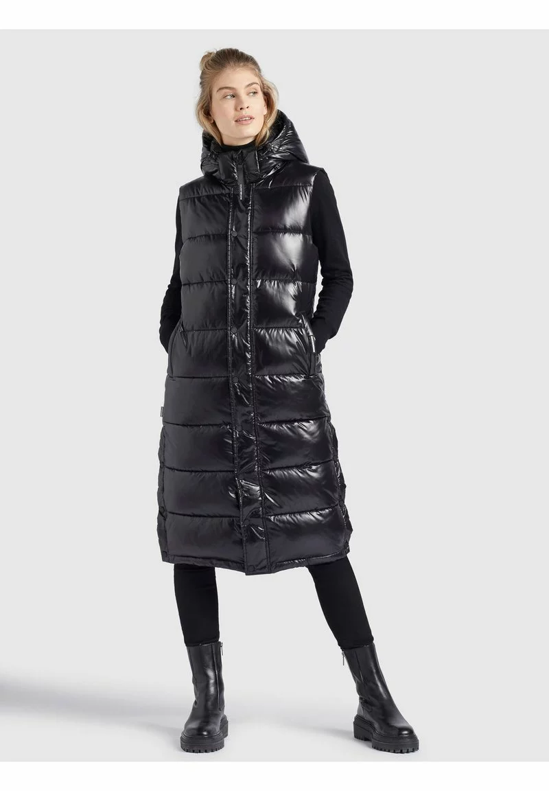 Khujo MAGNETA SHINY - Chaleco - Schwarz, Mujer 1 Khujo MAGNETA SHINY - Chaleco - Schwarz, Mujer
