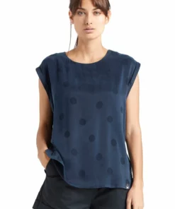 Khujo MALVINA - Blusa - Dark Blue, Mujer