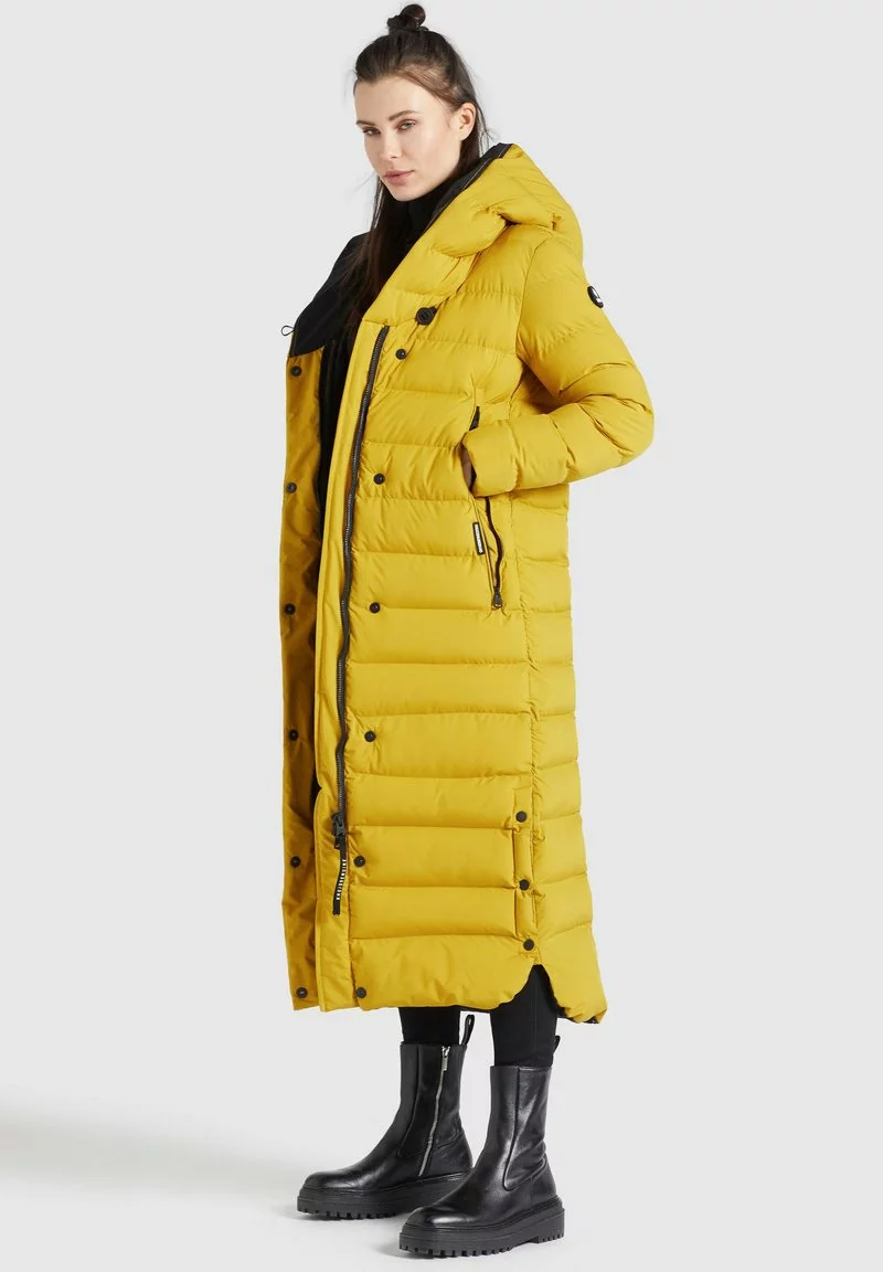 Khujo DIWANA MATT - Abrigo De Invierno - Gelb, Mujer 5 Khujo DIWANA MATT - Abrigo De Invierno - Gelb, Mujer - Imagen 5