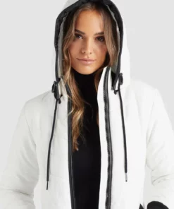 Khujo CORZ - Chaqueta De Invierno - Naturweiß, Mujer -Tienda de ventas KHUJO e093757df2a44bf4b2a50f294a09675d