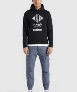 Khujo WILBUR STANDARD - Jersey Con Capucha - Schwarz, Hombre