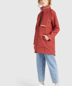 Khujo AYANDA - Abrigo Corto - Rot, Mujer -Tienda de ventas KHUJO e1003ec3a2d248d2ac0ade0c912874c7