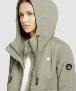 Khujo ZAHIRA3 - Chaqueta Fina - Graugrün, Mujer -Tienda de ventas KHUJO e11753bce82e4c44ab4f3195960cd558