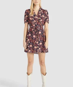 Khujo FROMMET - Vestido Informal - Orange-rot Gemustert, Mujer -Tienda de ventas KHUJO e1a3f19d103d473cad2a18ab0bd6edcc