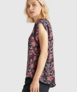 Khujo LERATO - Blusa - Dunkelblau Gemustert, Mujer -Tienda de ventas KHUJO e1eded6278df4daabd3fb944916feb72