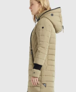 Khujo SHINE - Abrigo De Invierno - Beige, Mujer -Tienda de ventas KHUJO e2102bf1a7f84092917cba2a9ab70f6a