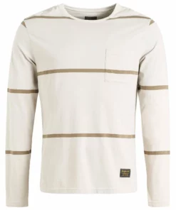 Khujo LUCIAN - Camiseta De Manga Larga - Beige, Hombre -Tienda de ventas KHUJO e26fb978bde24515ae8ea90854aeccb7