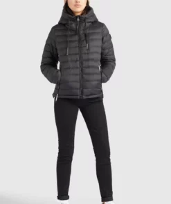 Khujo LOVINA - Chaqueta De Entretiempo - Schwarz, Mujer -Tienda de ventas KHUJO e312d065a08a492f8b27302fd952fc54