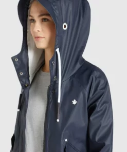 Khujo SOLEA2 - Impermeable - Dunkelblau, Mujer -Tienda de ventas KHUJO e32435149dda46fc9590d5e0c5da0f70