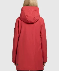 Khujo JELLE - Parka - Rot, Mujer -Tienda de ventas KHUJO e38a556af3644cbc9626e4bac9168e8e