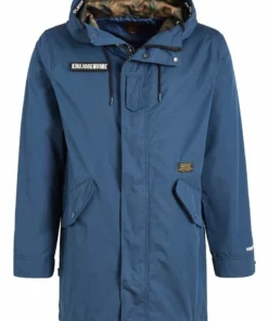 Khujo SPECTER - Parka - Blue Denim, Hombre -Tienda de ventas KHUJO e39d65a5f050453294529bcb4fd293f8