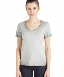 Khujo PERGOLA - Camiseta Básica - Grau, Mujer
