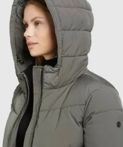 Khujo BINE - Abrigo De Invierno - Graugrün, Mujer -Tienda de ventas KHUJO e4c33b604fc44618ba5572ad604c6507